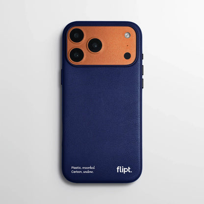 CarbonFlip* Signature Leather Case for iPhone 17 Series - flipt.