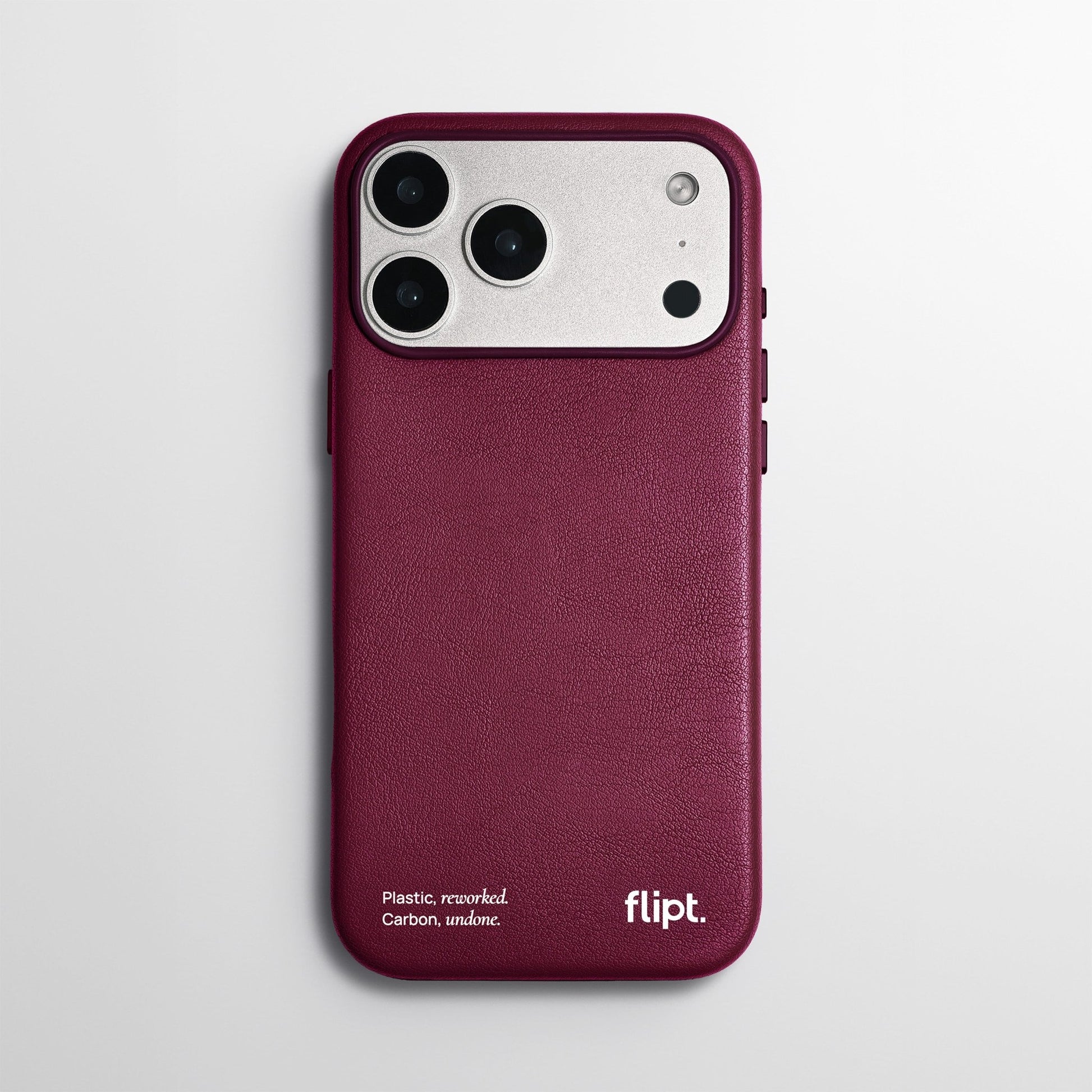 CarbonFlip* Signature Leather Case for iPhone 17 Series - flipt.