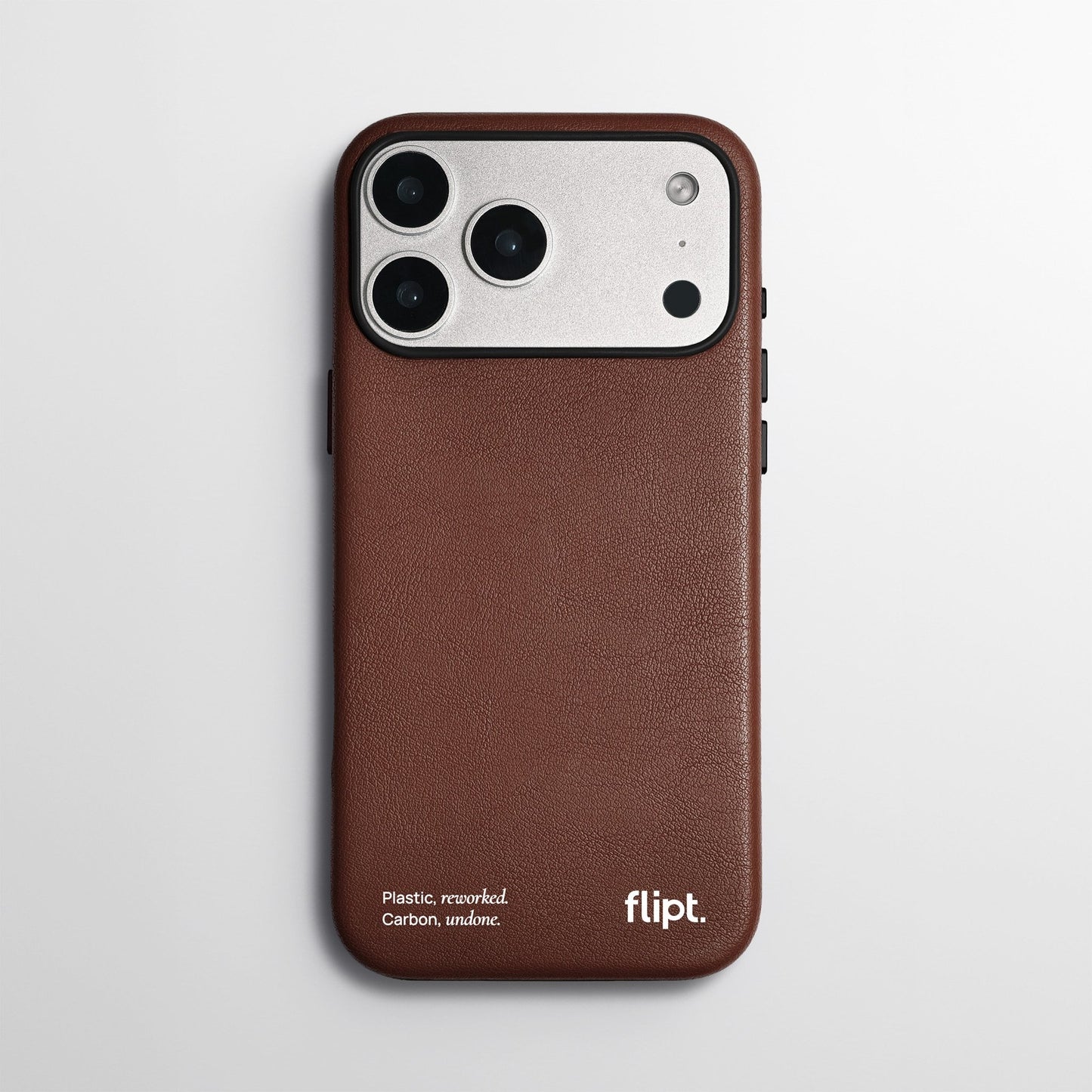 CarbonFlip* Signature Leather Case for iPhone 17 Series - flipt.