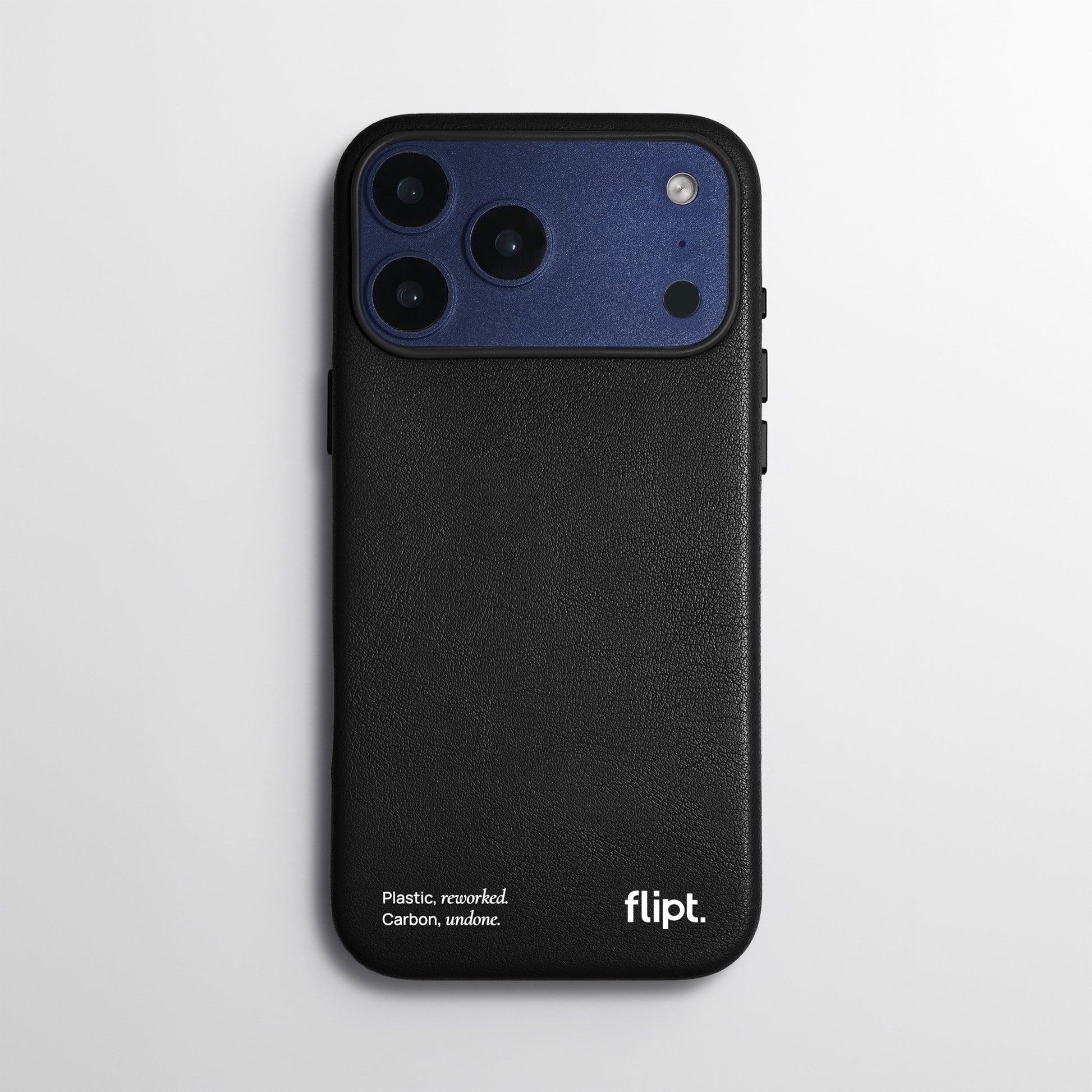 CarbonFlip* Signature Leather Case for iPhone 17 Series - flipt.
