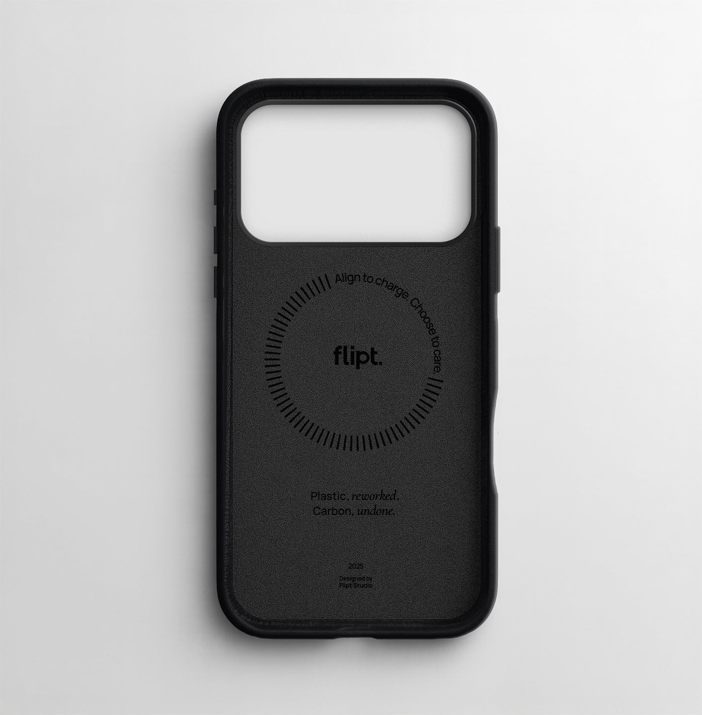 CarbonFlip* Origin Leather Case for iPhone 17 – flipt.