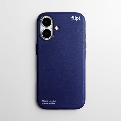 CarbonFlip* Signature Leather Case for iPhone 17 - flipt.