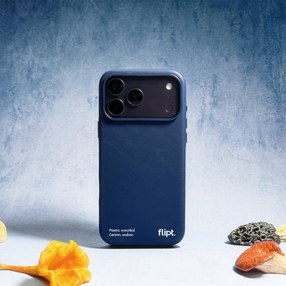 CarbonFlip* Signature Leather Case for iPhone 17 - flipt.