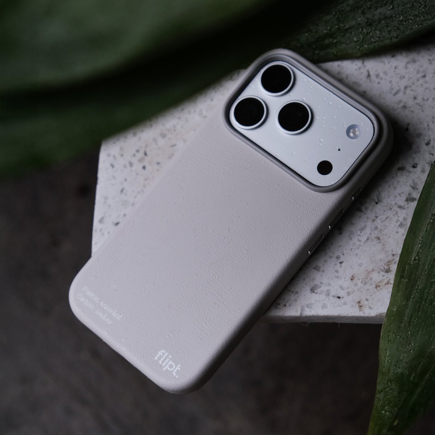 CarbonFlip* Signature Leather Case for iPhone 17 - flipt.