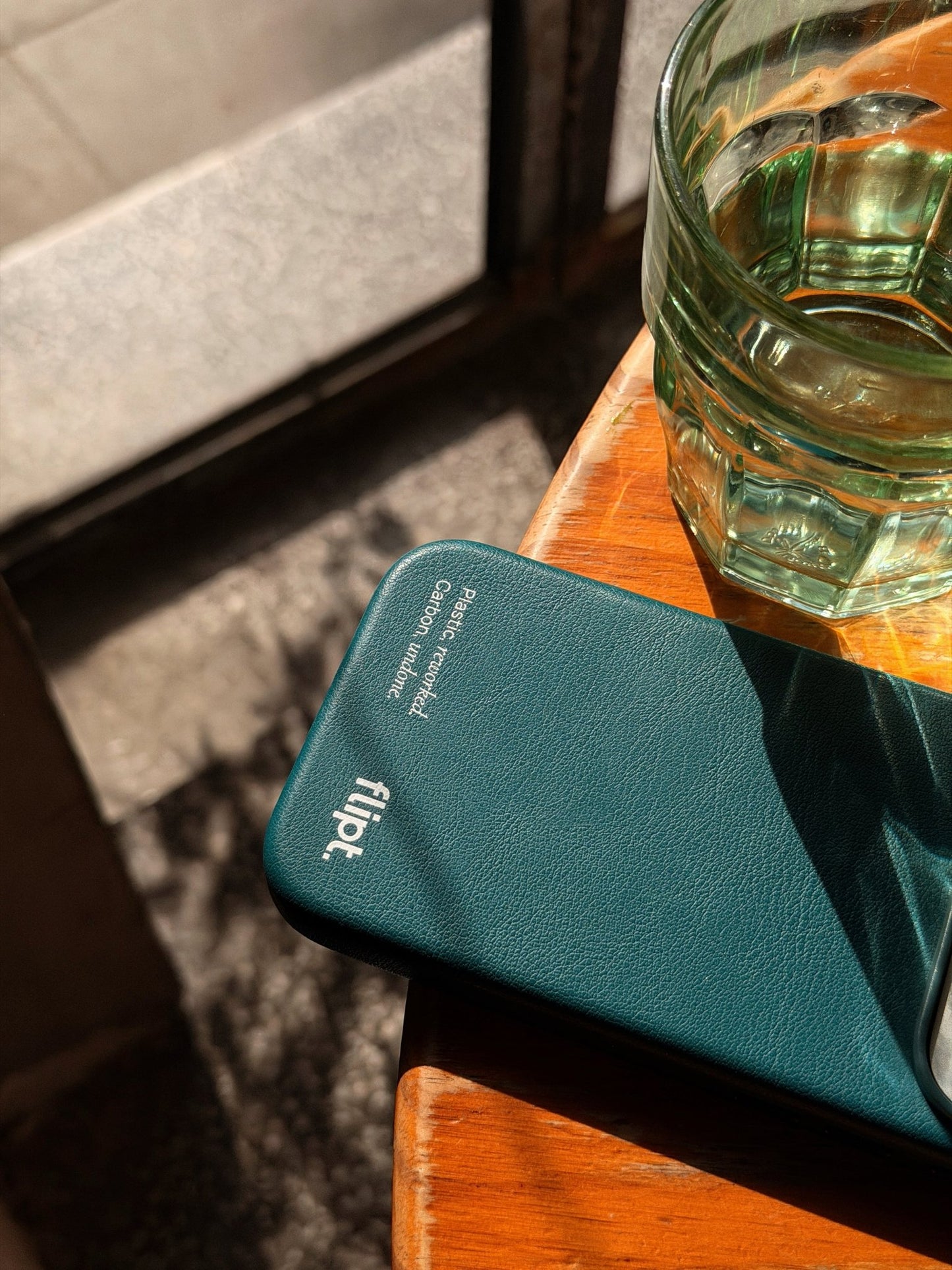 CarbonFlip* Signature Leather Case for iPhone 17 - flipt.