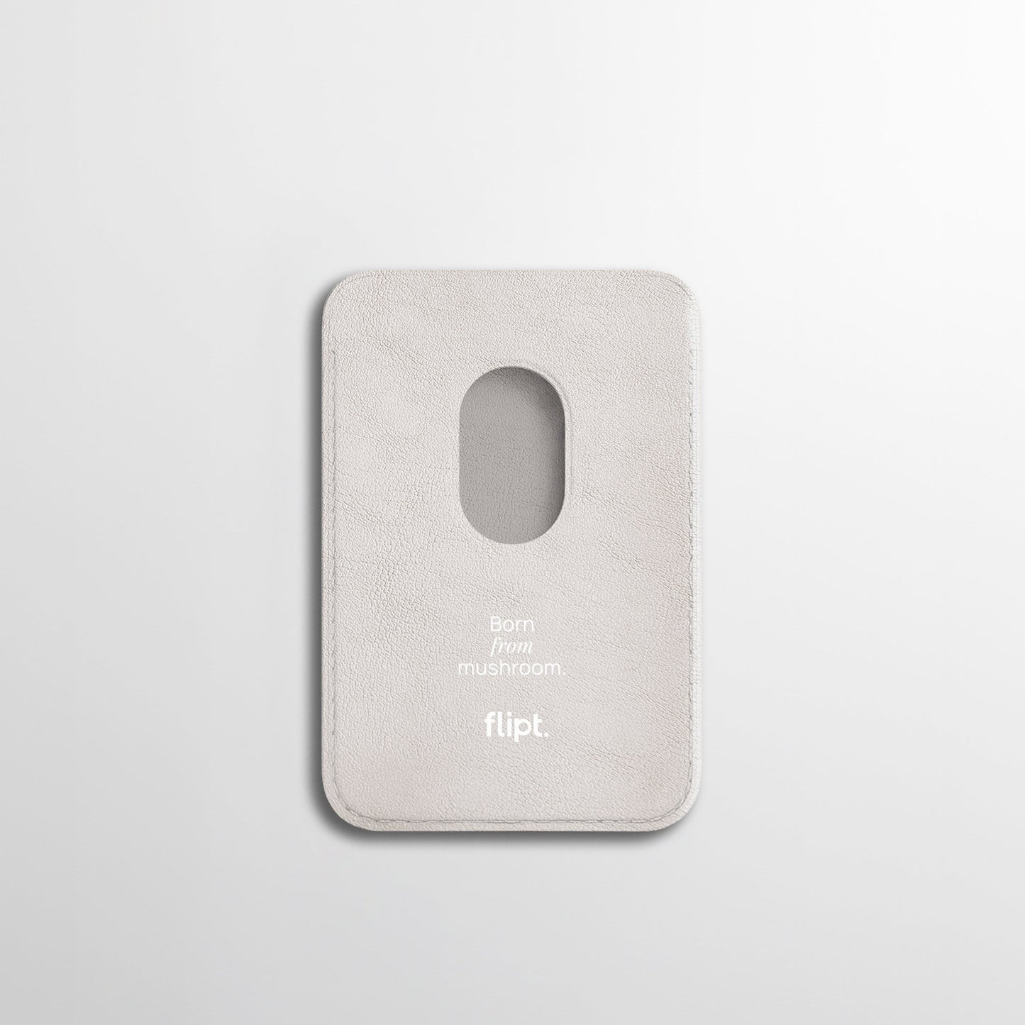 Carbonflip* Signature Leather MagSafe Card Holder - flipt.