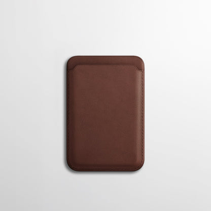 Carbonflip* Signature Leather MagSafe Card Holder - flipt.